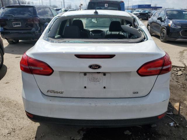 1FADP3F26HL218631 - 2017 FORD FOCUS SE WHITE photo 6