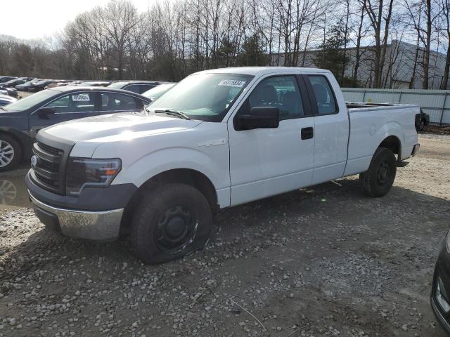 1FTEX1CM9DFC84219 - 2013 FORD F150 SUPER CAB WHITE photo 1