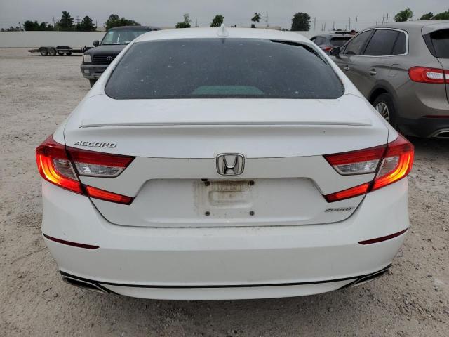 1HGCV1F31KA041578 - 2019 HONDA ACCORD SPORT WHITE photo 6