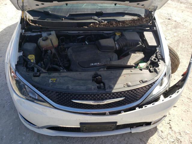 2C4RC1BG0HR534857 - 2017 CHRYSLER PACIFICA TOURING L WHITE photo 12