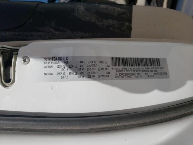 2C4RC1BG0HR534857 - 2017 CHRYSLER PACIFICA TOURING L 白色 照片 13