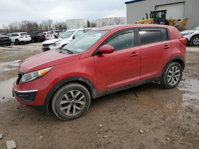 KNDPB3AC0F7686799 - 2015 KIA SPORTAGE LX RED photo 1