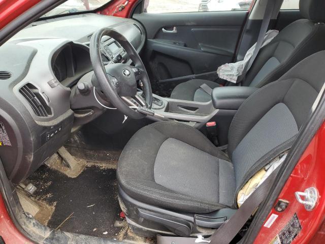 KNDPB3AC0F7686799 - 2015 KIA SPORTAGE LX RED photo 7