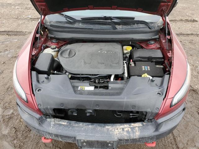 1C4PJMBS6EW147297 - 2014 JEEP CHEROKEE TRAILHAWK RED photo 12