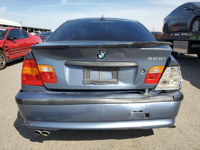 WBAAZ33414KP85534 - 2004 BMW 325 IS SULEV BLUE photo 6