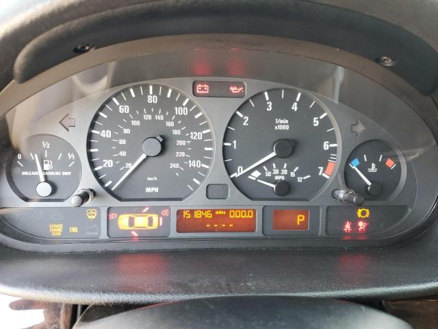 WBAAZ33414KP85534 - 2004 BMW 325 IS SULEV BLUE photo 9