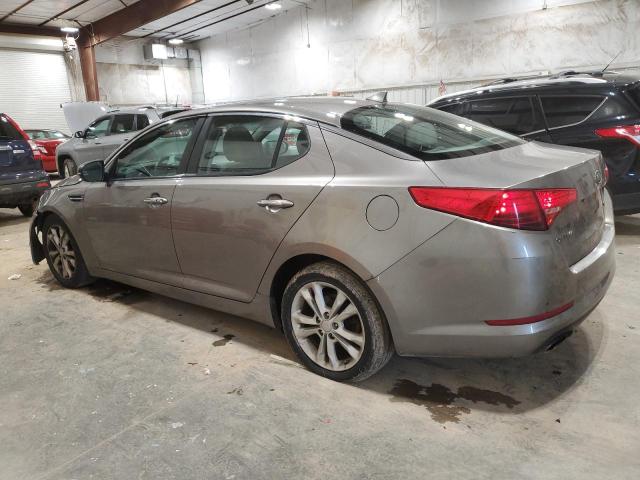 5XXGN4A75CG016975 - 2012 KIA OPTIMA EX GRAY photo 2