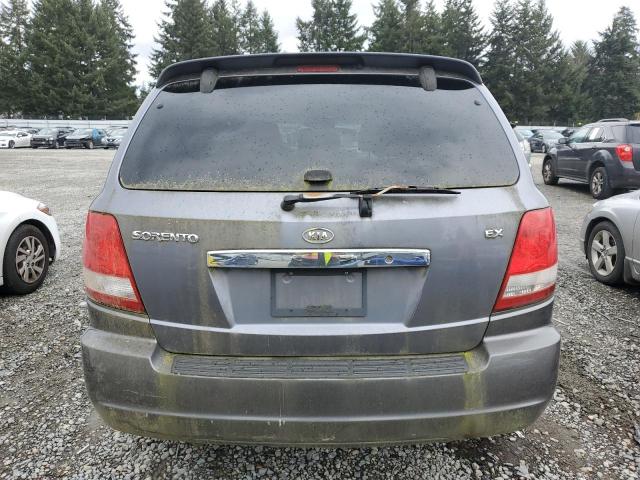 KNDJC733845312389 - 2004 KIA SORENTO EX CHARCOAL photo 6