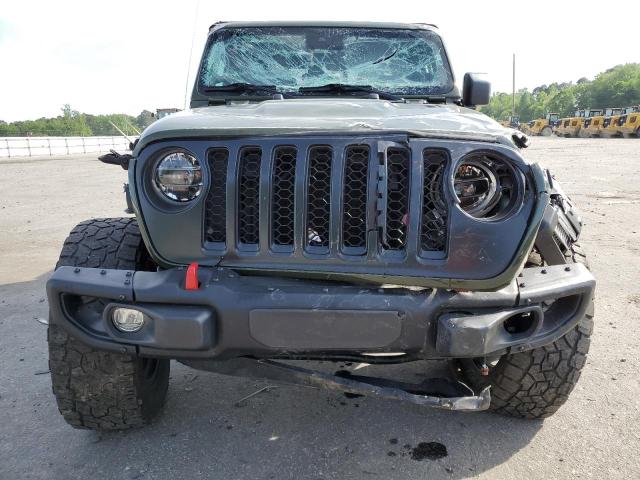 1C6JJTBM3ML597109 - 2021 JEEP GLADIATOR RUBICON GREEN photo 5