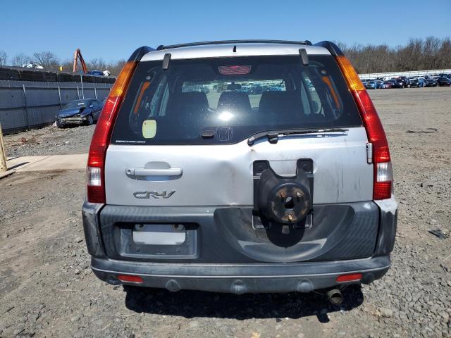 JHLRD78452C002973 - 2002 HONDA CR-V LX SILVER photo 6