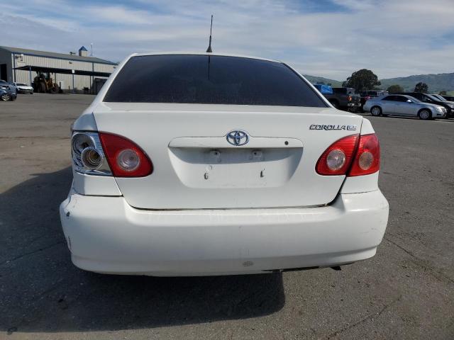 1NXBR30E57Z863354 - 2007 TOYOTA COROLLA CE WHITE photo 6