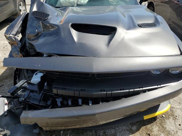 2C3CDZFJ0NH254742 - 2022 DODGE CHALLENGER R/T SCAT PACK GRAY photo 11