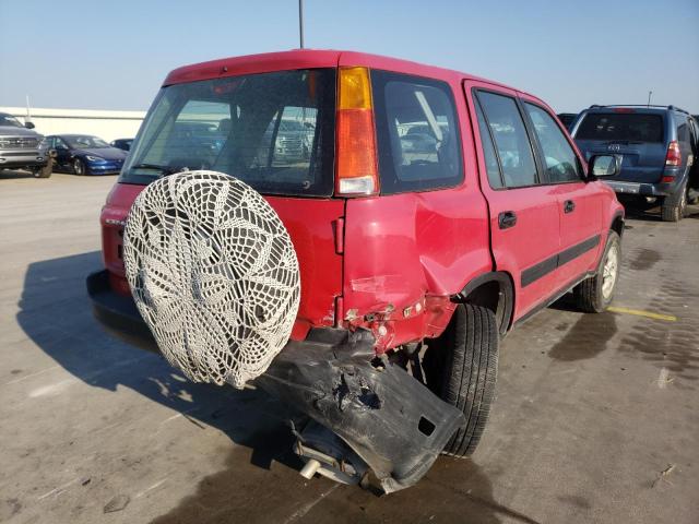 JHLRD2842YS000597 - 2000 HONDA CR-V LX RED photo 4