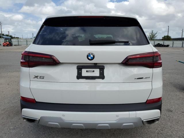 5UXCR4C04P9P25546 - 2023 BMW X5 SDRIVE 40I WHITE photo 6