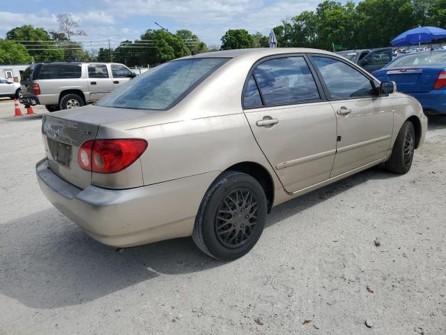 1NXBR32E87Z767182 - 2007 TOYOTA COROLLA CE TAN photo 3