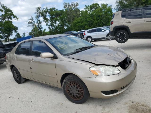 1NXBR32E87Z767182 - 2007 TOYOTA COROLLA CE TAN photo 4