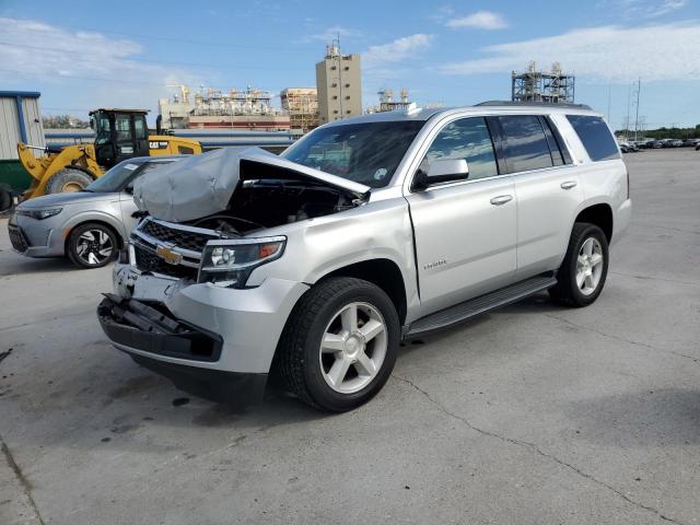 1GNSCAKC3FR703763 - 2015 CHEVROLET TAHOE C1500  LS SILVER photo 1