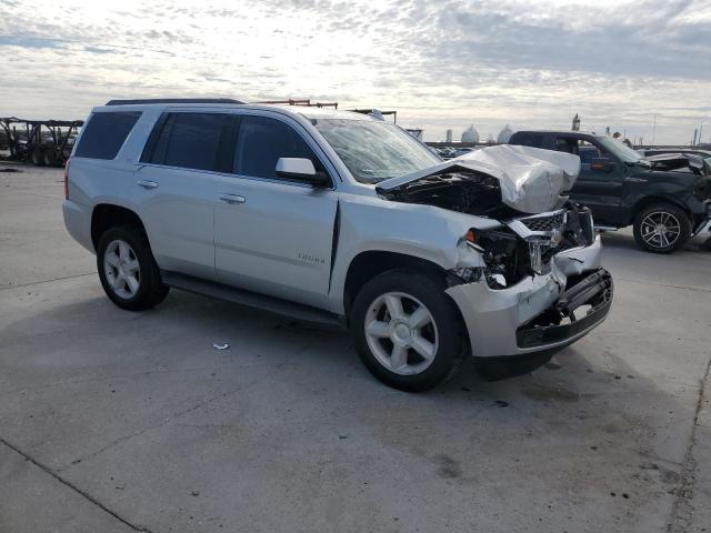 1GNSCAKC3FR703763 - 2015 CHEVROLET TAHOE C1500  LS SILVER photo 4