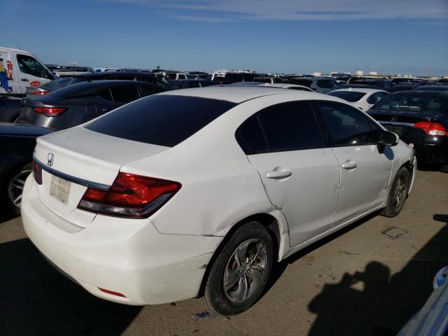 19XFB2F59FE263333 - 2015 HONDA CIVIC LX WHITE photo 3