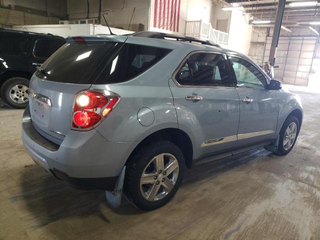 2GNFLHEK2E6149168 - 2014 CHEVROLET EQUINOX LTZ BLUE photo 3