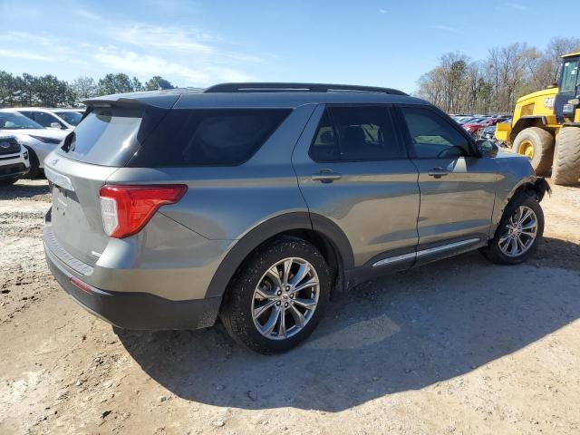 1FMSK7DH8LGA88184 - 2020 FORD EXPLORER XLT GRAY photo 3