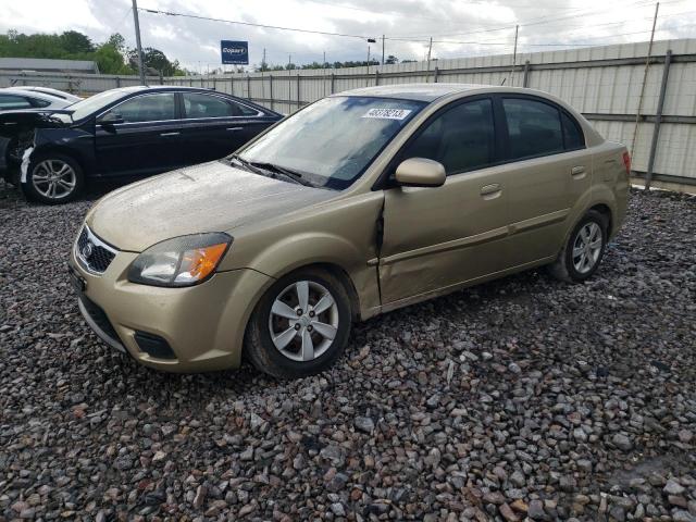 KNADH4A34B6736866 - 2011 KIA RIO BASE GOLD photo 1