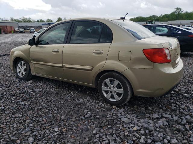 KNADH4A34B6736866 - 2011 KIA RIO BASE GOLD photo 2