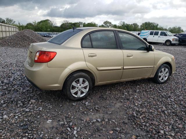 KNADH4A34B6736866 - 2011 KIA RIO BASE GOLD photo 3