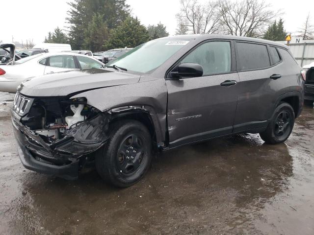 3C4NJCAB5MT542725 - 2021 JEEP COMPASS SPORT GRAY photo 1