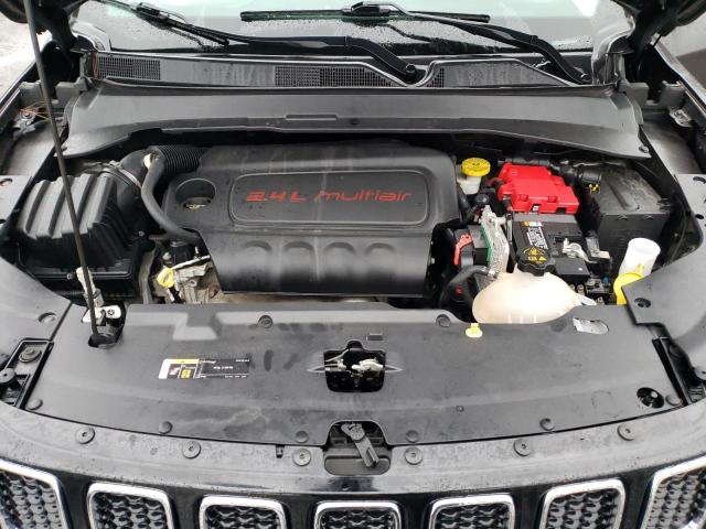 3C4NJCAB5MT542725 - 2021 JEEP COMPASS SPORT GRAY photo 12