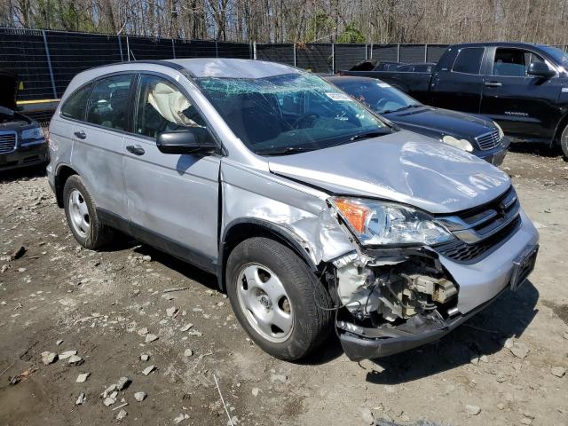 5J6RE3H3XBL050831 - 2011 HONDA CR-V LX SILVER photo 4