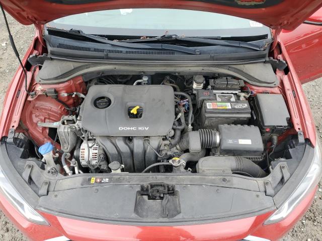 5NPD84LF5HH061943 - 2017 HYUNDAI ELANTRA SE RED photo 11