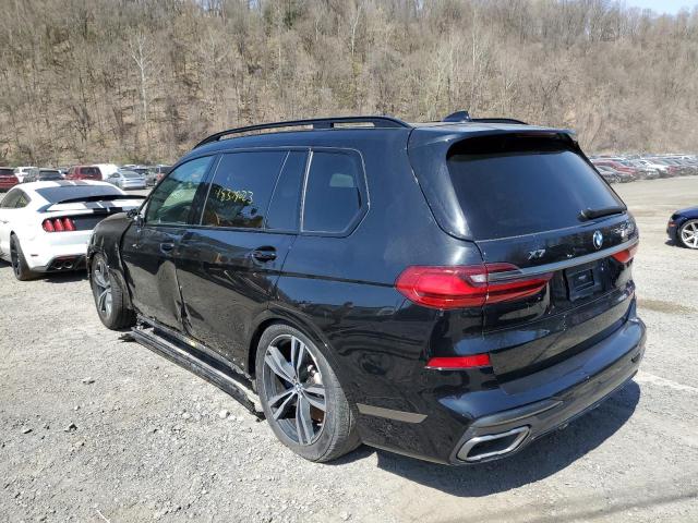5UXCX6C05M9G44135 - 2021 BMW X7 M50I BLACK photo 2