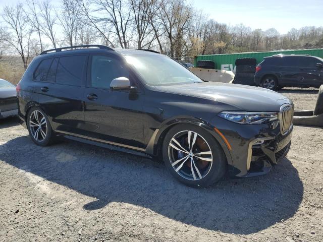5UXCX6C05M9G44135 - 2021 BMW X7 M50I BLACK photo 4