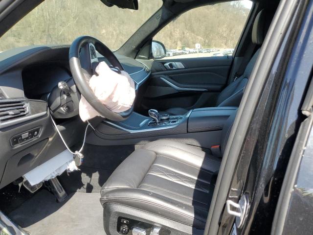 5UXCX6C05M9G44135 - 2021 BMW X7 M50I BLACK photo 7