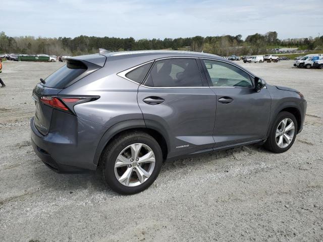 JTJBJRBZ8H2061163 - 2017 LEXUS NX 300H GRAY photo 3