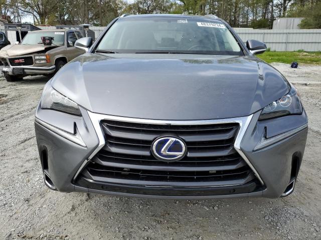 JTJBJRBZ8H2061163 - 2017 LEXUS NX 300H GRAY photo 5