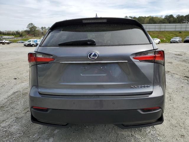 JTJBJRBZ8H2061163 - 2017 LEXUS NX 300H GRAY photo 6