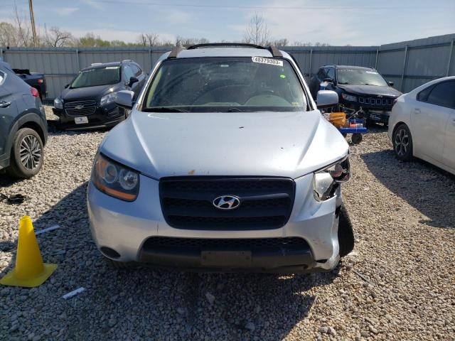 5NMSG73D38H163555 - 2008 HYUNDAI SANTA FE GLS BLUE photo 5