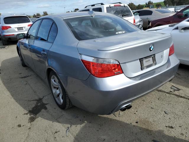 WBANE53557CW61217 - 2007 BMW 525 I GRAY photo 2