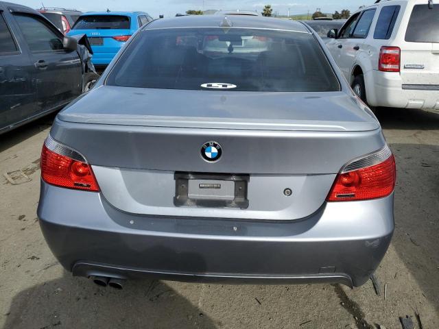 WBANE53557CW61217 - 2007 BMW 525 I GRAY photo 6