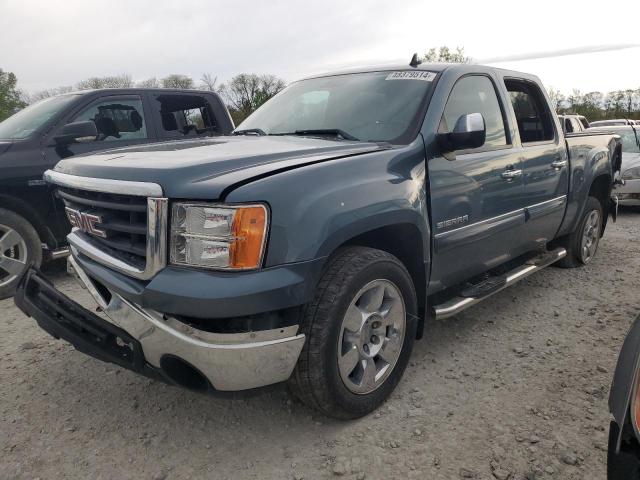 3GTP1VE05BG206074 - 2011 GMC SIERRA C1500 SLE BLUE photo 1