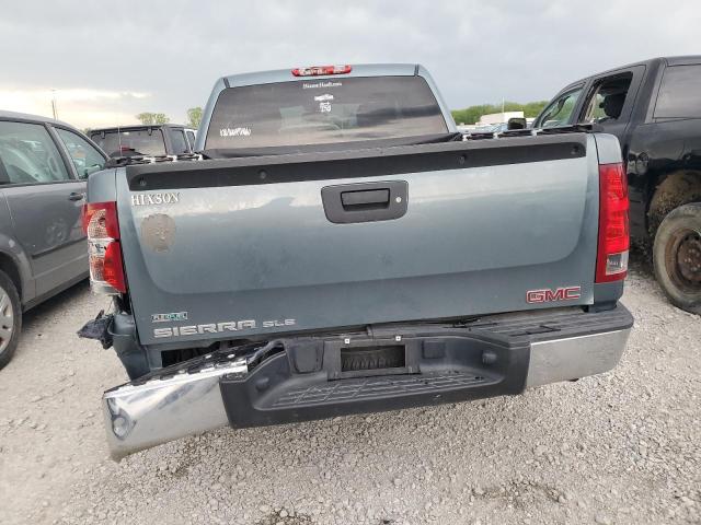 3GTP1VE05BG206074 - 2011 GMC SIERRA C1500 SLE BLUE photo 6