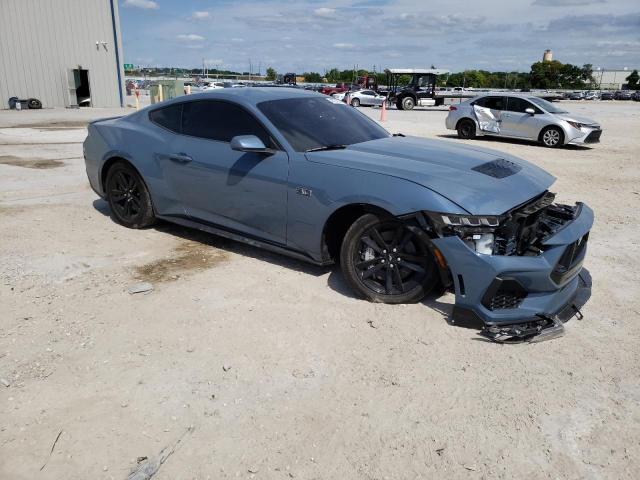 1FA6P8CF9R5404134 - 2024 FORD MUSTANG GT BLUE photo 4