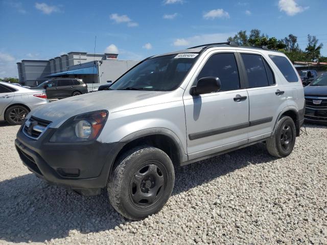 SHSRD68402U000812 - 2002 HONDA CR-V LX SILVER photo 1