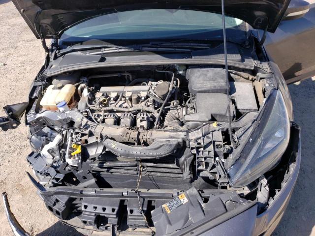 1FADP3K23FL284136 - 2015 FORD FOCUS SE GRAY photo 11