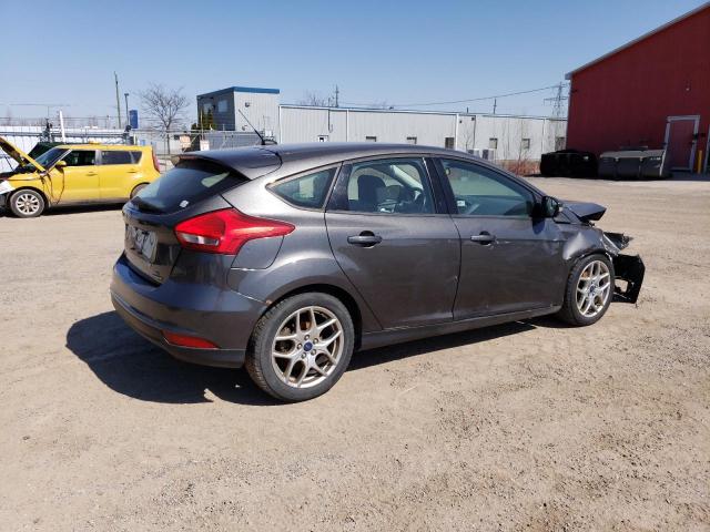 1FADP3K23FL284136 - 2015 FORD FOCUS SE GRAY photo 3