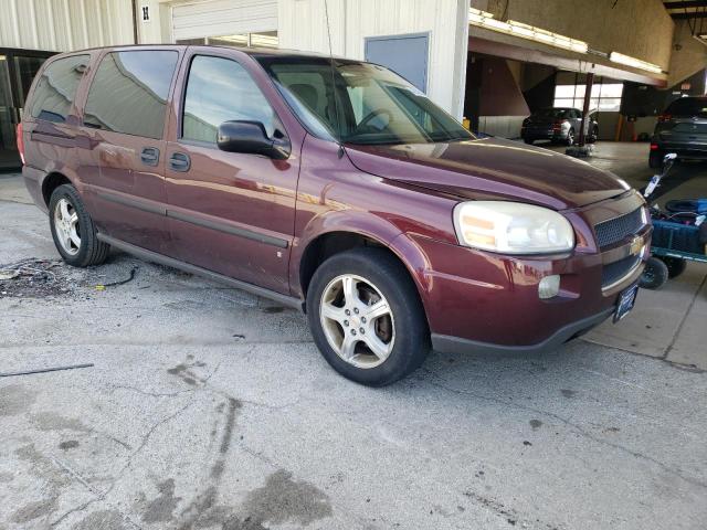 1GNDV23188D200980 - 2008 CHEVROLET UPLANDER LS 勃艮第红 照片 4