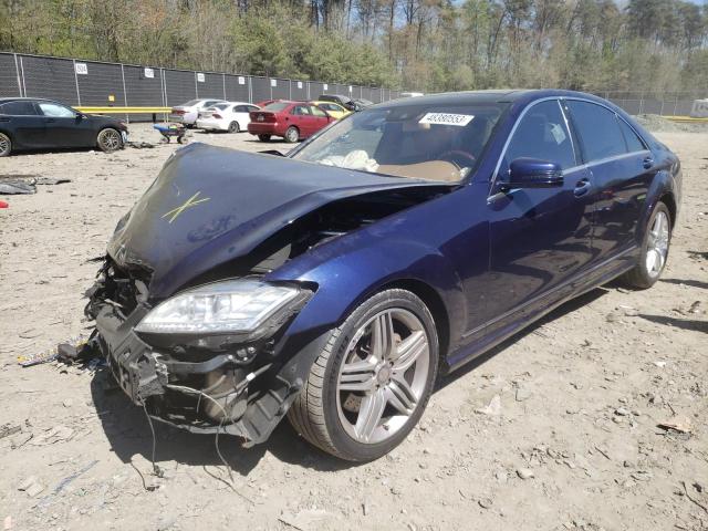 WDDNG9EBXDA527551 - 2013 MERCEDES-BENZ S550 550 4MATIC BLUE photo 1