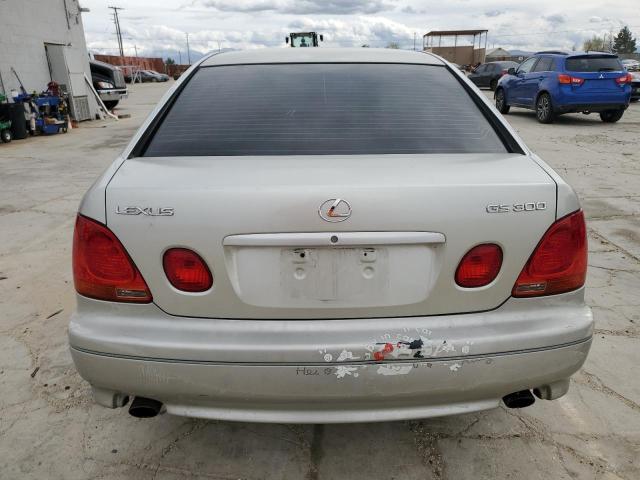 JT8BD69S320167605 - 2002 LEXUS GS 300 SILVER photo 6